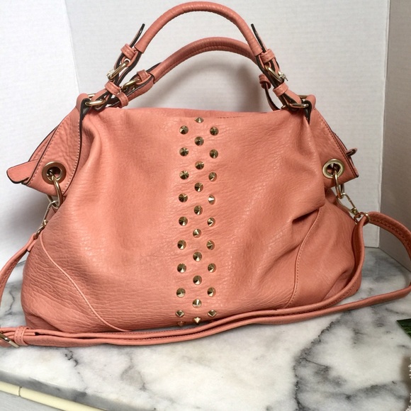 Handbags - Slouchy Studded Satchel